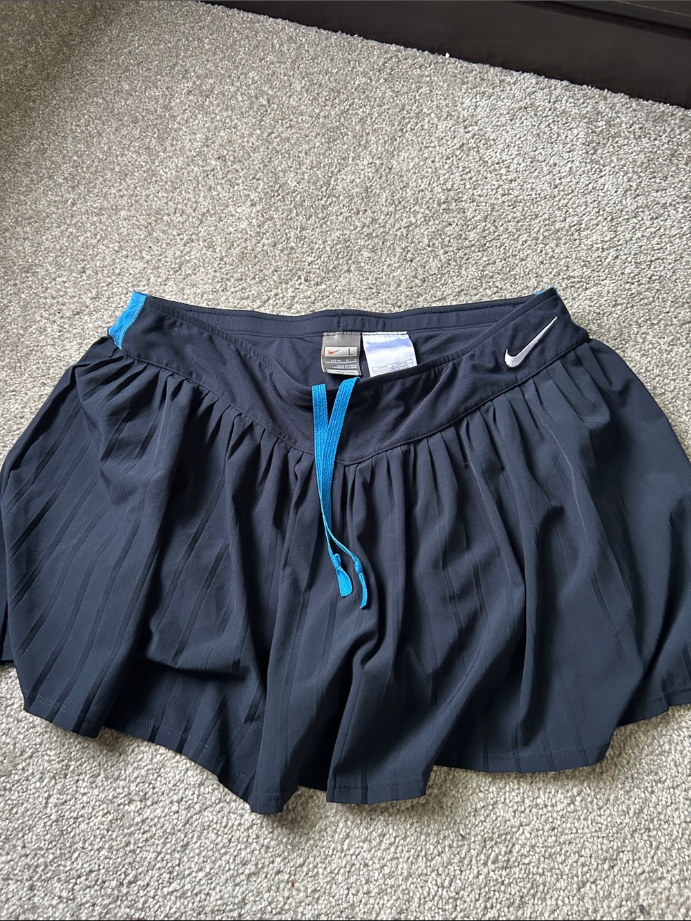 Nike Black Athletic Skort